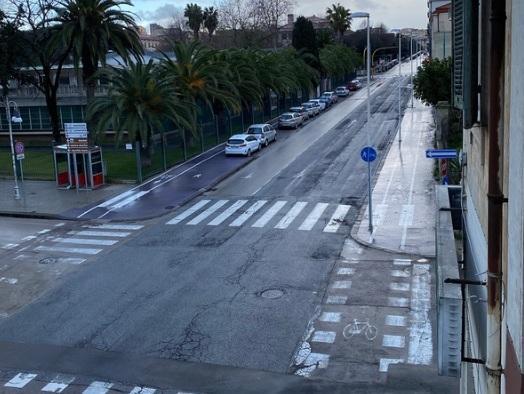 Viale Mancini viabilità rivoluzionata 