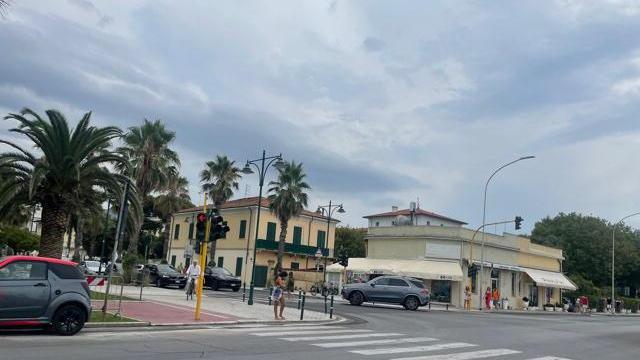 Il centro di Forte dei Marmi