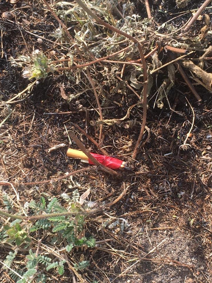 L'innesco rinvenuto a Oniferi