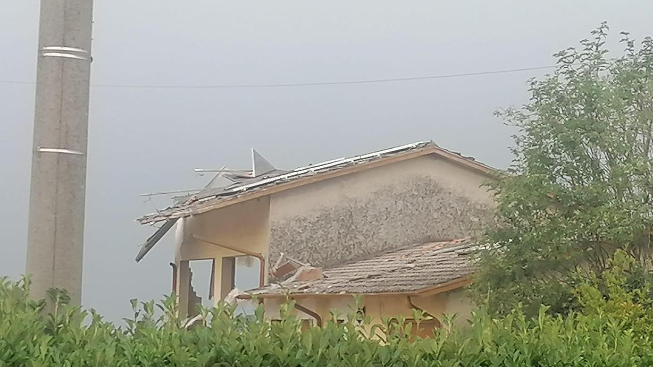 Nuova ondata di maltempo sulla Bassa Reggiana, grandine a Luzzara