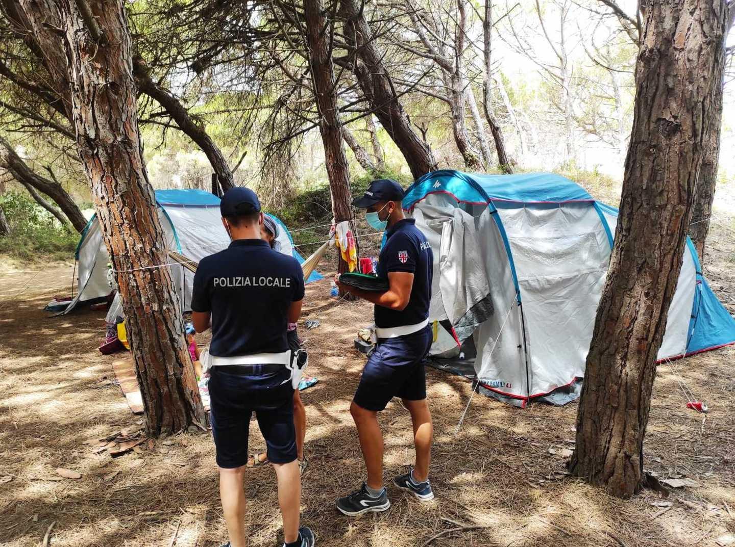 Rischio incendi, camperisti multati 