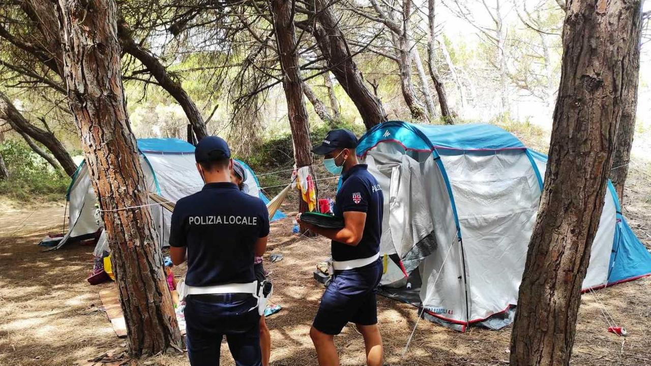 Rischio incendi, camperisti multati