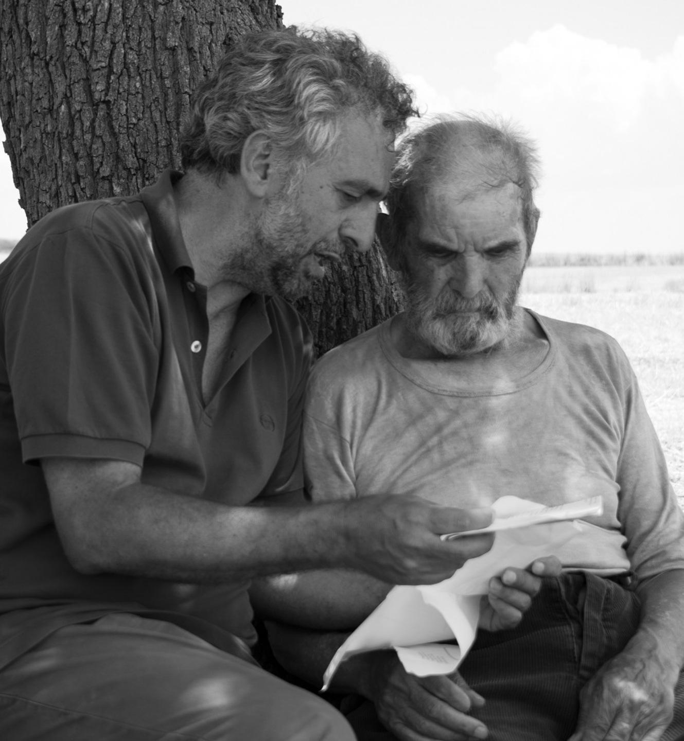 Mereu con Peppeddu Cuccu che, da bambino, lavorò in "Banditi a Orgosolo"