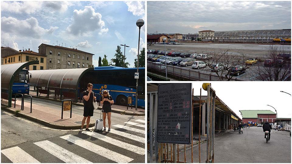 La rivoluzione di tre spazi di Pontedera, terminal dei bus, scalo merci e mercato ortofrutticolo fa parte del programma elettorale del sindaco Matteo Franconi