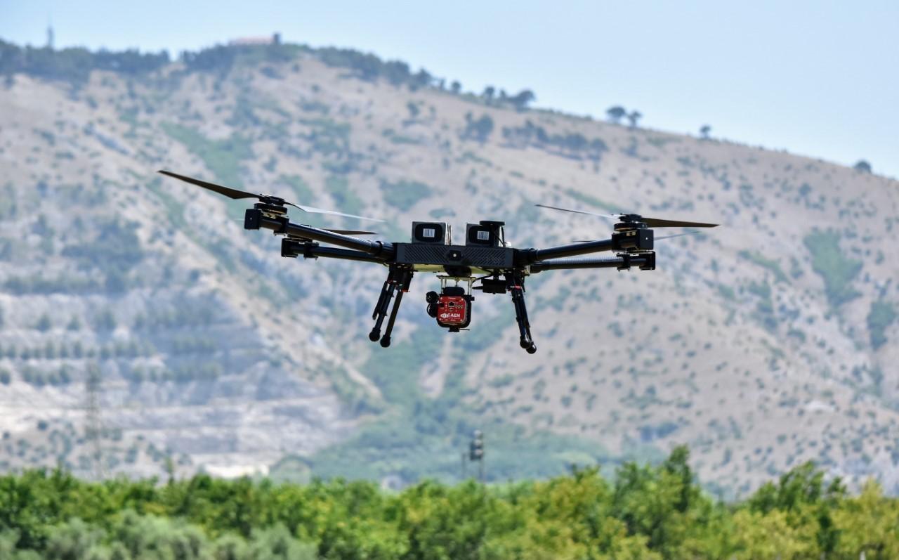 È realizzato a Tortolì il drone stana-radiazioni 