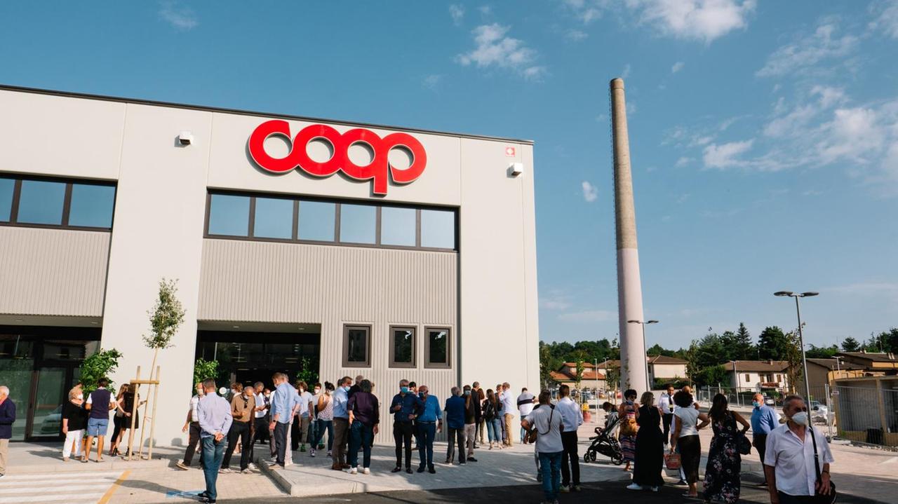 La nuova Coop di Castel del Piano in via dei Mille