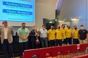 Il presidente Bonaccini riceve i Vipers in Regione 