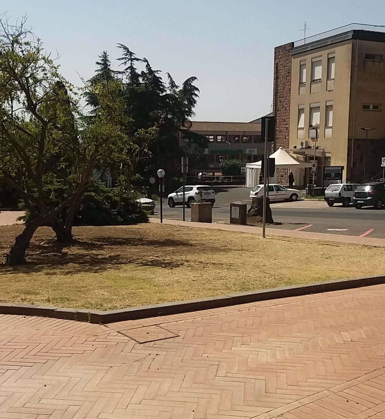 L’area intorno all’ospedale a breve sarà rimessa a nuovo