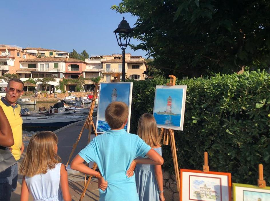 “Le quai des artistes” a Porto Rotondo 