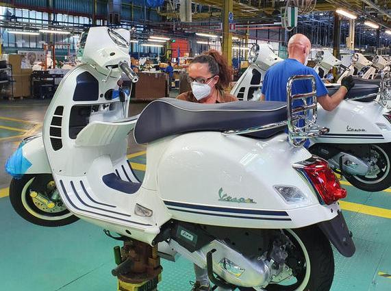 Piaggio, schizzano in alto i ricavi e le vendite 