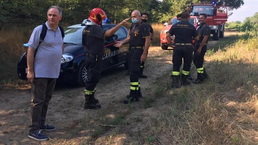 Altri tre fuochi accesi in pineta. Il sindaco: «Sono preoccupato»