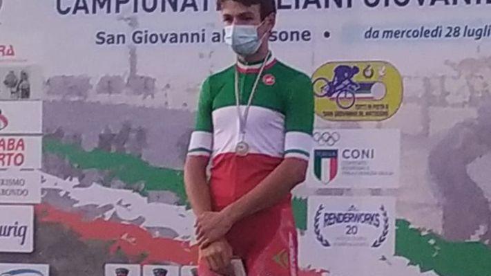 Fantini della SC Cavriago vince il titolo italiano di keirin