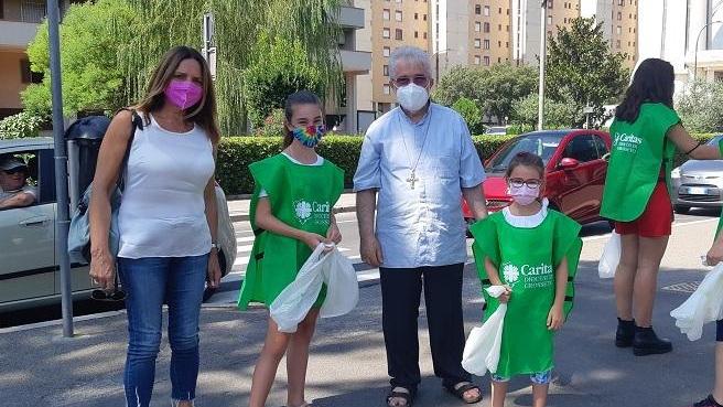 San Lorenzo La raccolta frutta 4mila chili di cibo