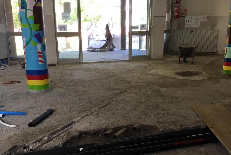 Lavori alle scuole «Speriamo di finire prima di settembre» 