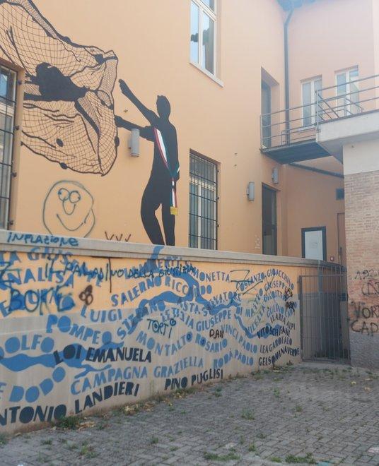 Un progetto di “street art” per salvare il Cortile Vassallo 