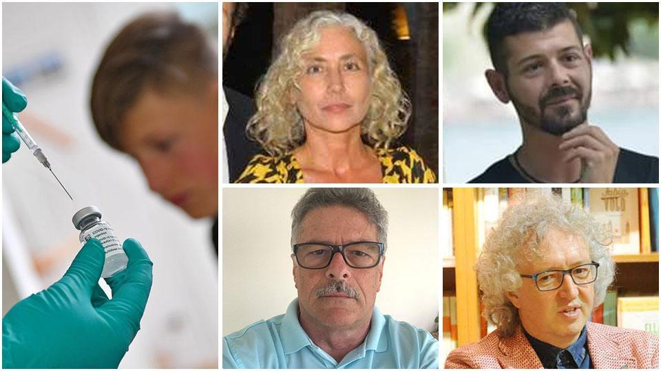 Elena Pecchia, Rudy Mazzone, Domenico La Malfa e Fabio Canessa