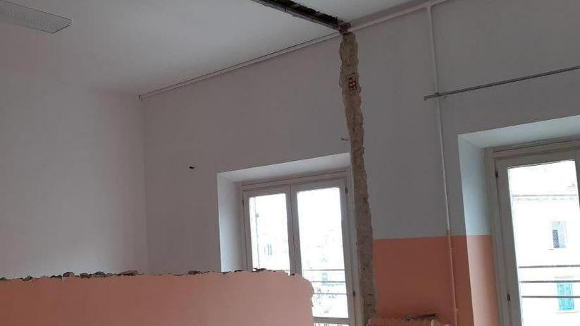 Giù le pareti alla succursale di via Goldoni ecco come l’Enriques avrà aule più grandi
