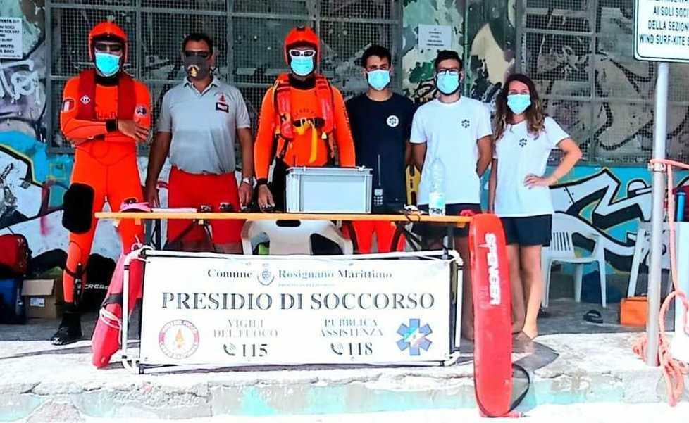 Al Lillatro c’è il presidio con i vigili del fuoco e la Pubblica Assistenza 