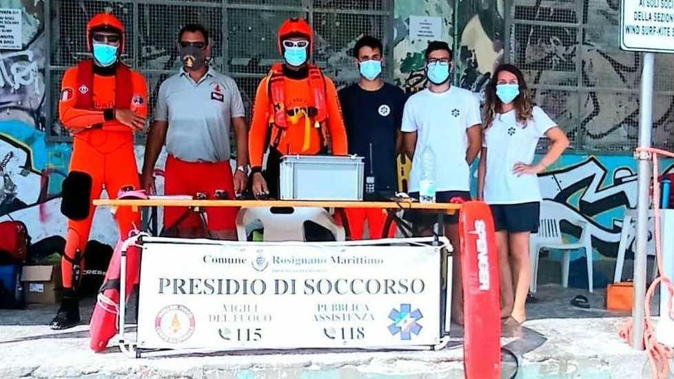 Al Lillatro c’è il presidio con i vigili del fuoco e la Pubblica Assistenza