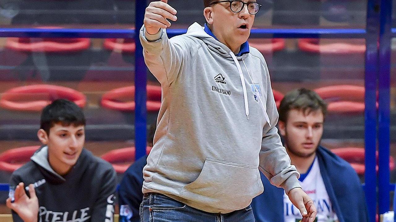 Andrea Da Prato durante un match casalingo (foto Masini)