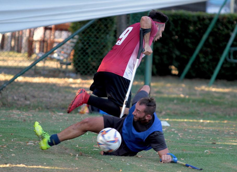 Grande successo per la gara di calcio amputati a In Musica live