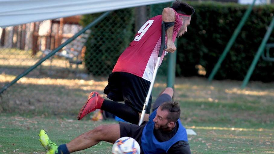 Grande successo per la gara di calcio amputati a In Musica live