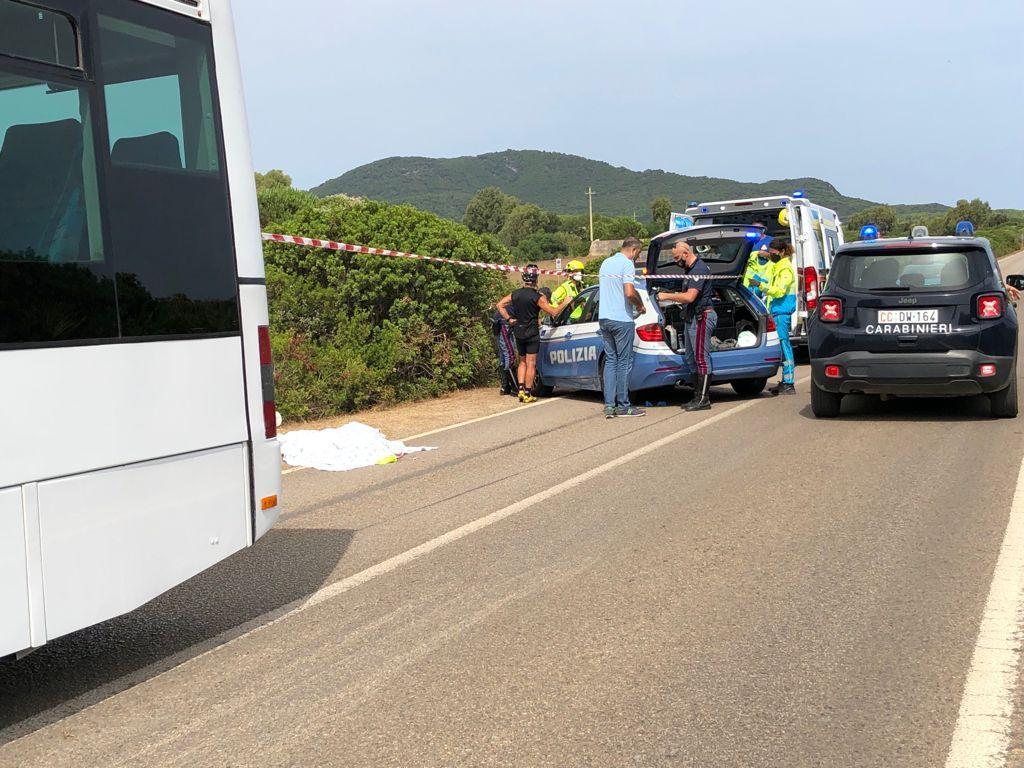 Alghero, ciclista travolto e ucciso da un bus nella zona di Mugoni 