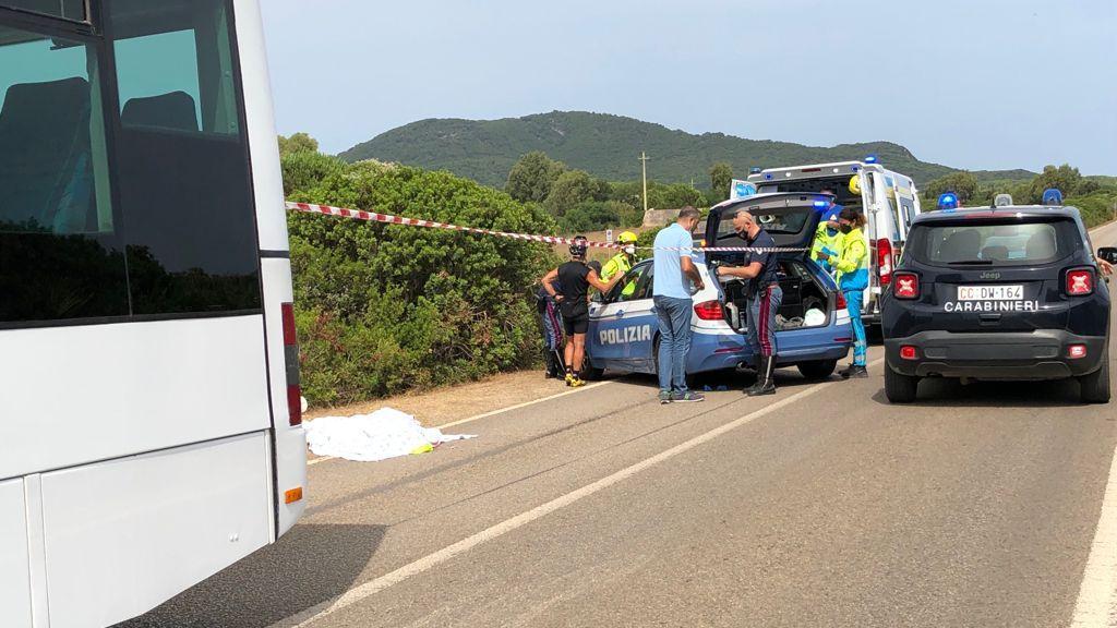 Alghero, ciclista travolto e ucciso da un bus nella zona di Mugoni 