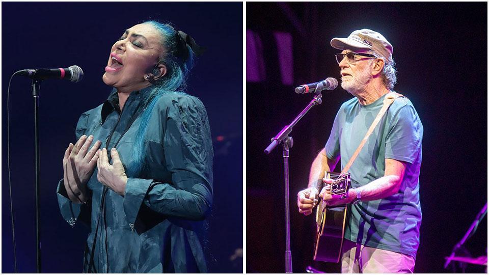 Francesco De Gregori e Loredana Bertè, due delle stelle attese da sabato a Follonica per il Summer Night