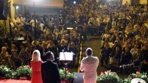 Una delle precedenti edizioni del premio Lunezia