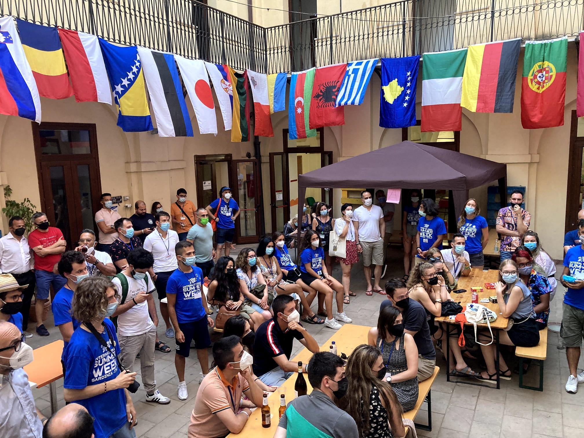 Un'immagine della giornata inaugurale della Summer Week, edizione 2021