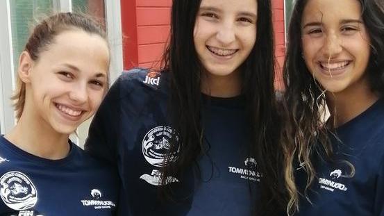 Tre assi per il Circolo Nuoto Lucca