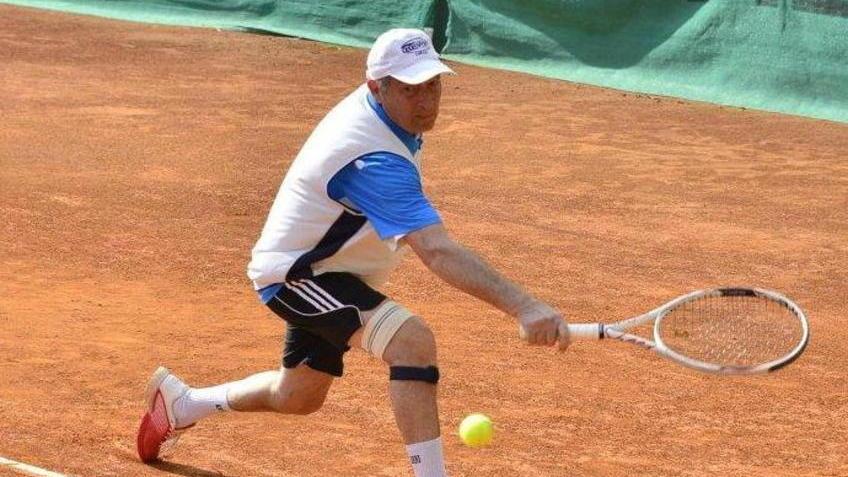 Gino Cerri, racchetta senza età: a 76 anni è al 5° posto al mondo fra i tennisti over 75