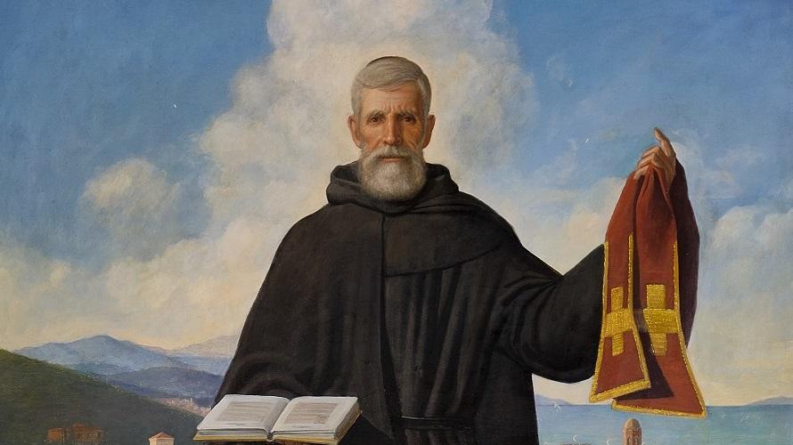 Il dipinto a olio del venerabile Giovanni nella chiesa di Batignano