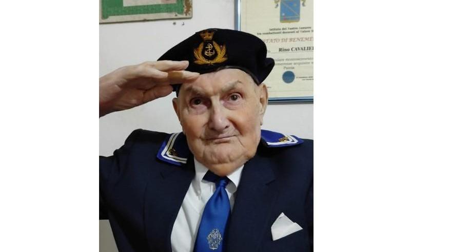 Ex fiocinino e marinaio, scomparso a cent’anni Rino Cavalieri