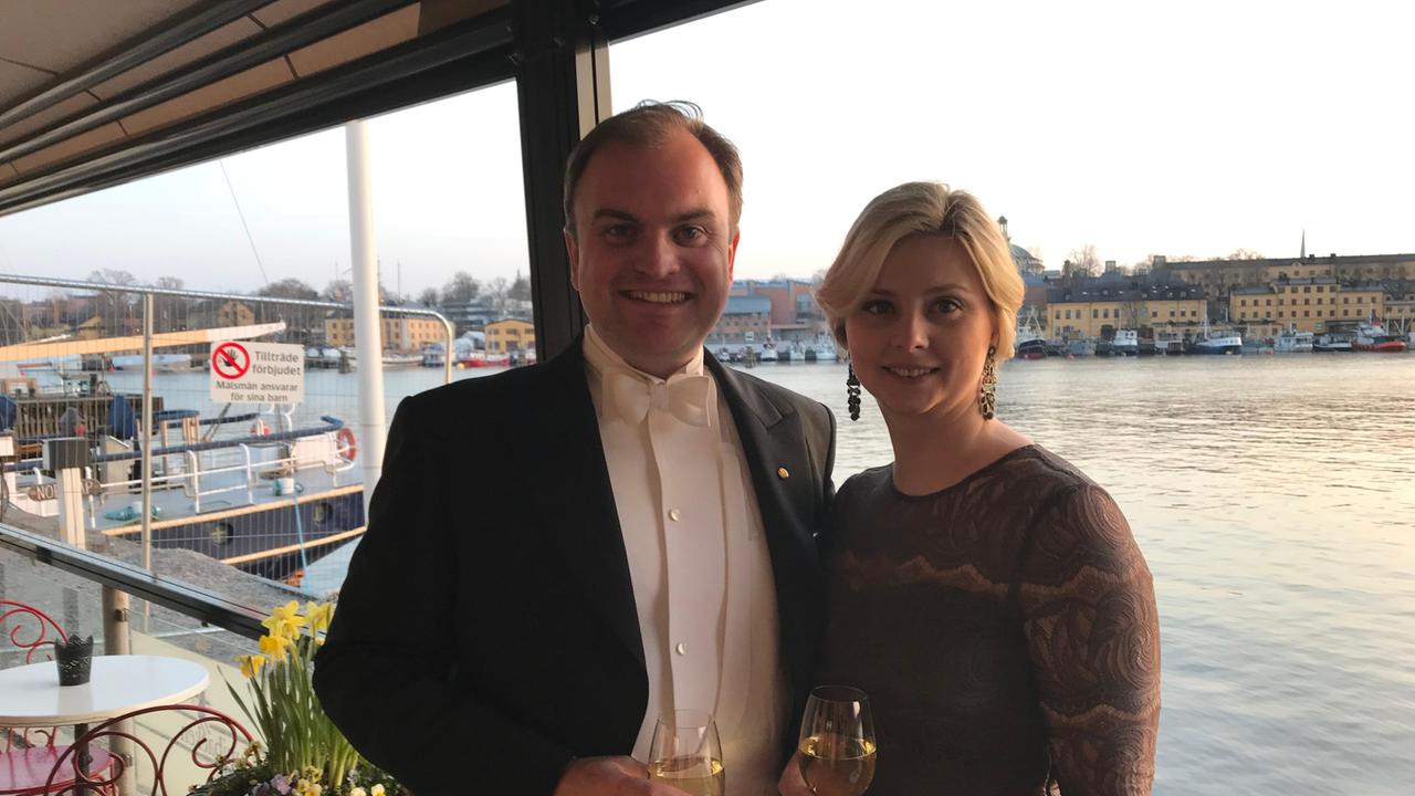 gli sposi Andreas e Therese