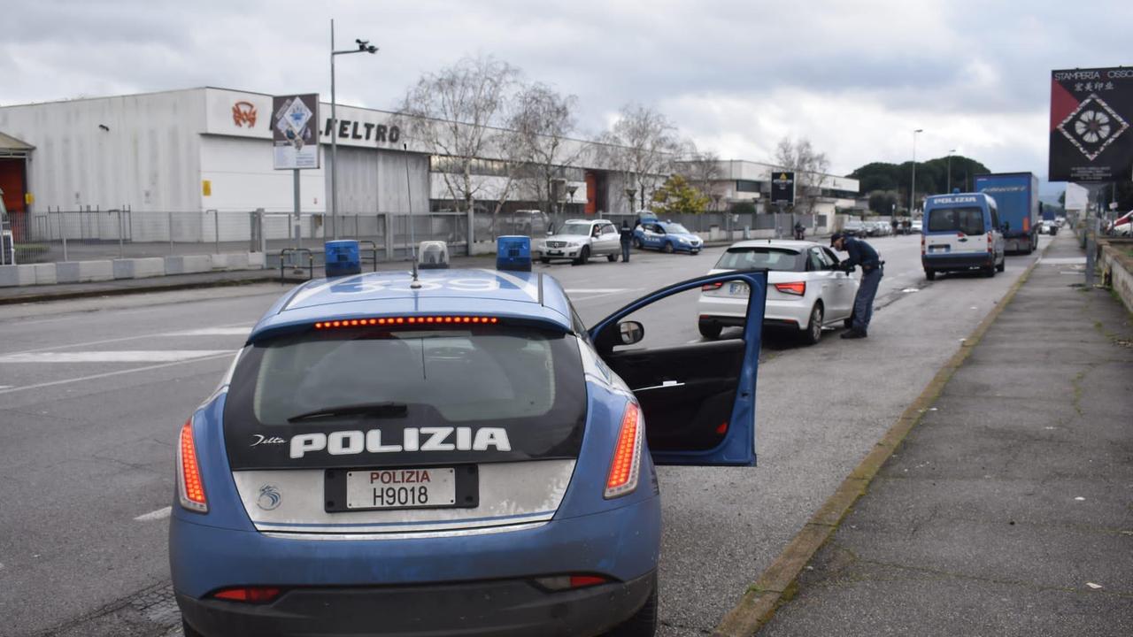 Un controllo della polizia (foto d'archivio)