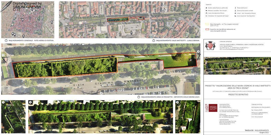 A Pistoia rinasce un’area verde lungo le antiche mura 