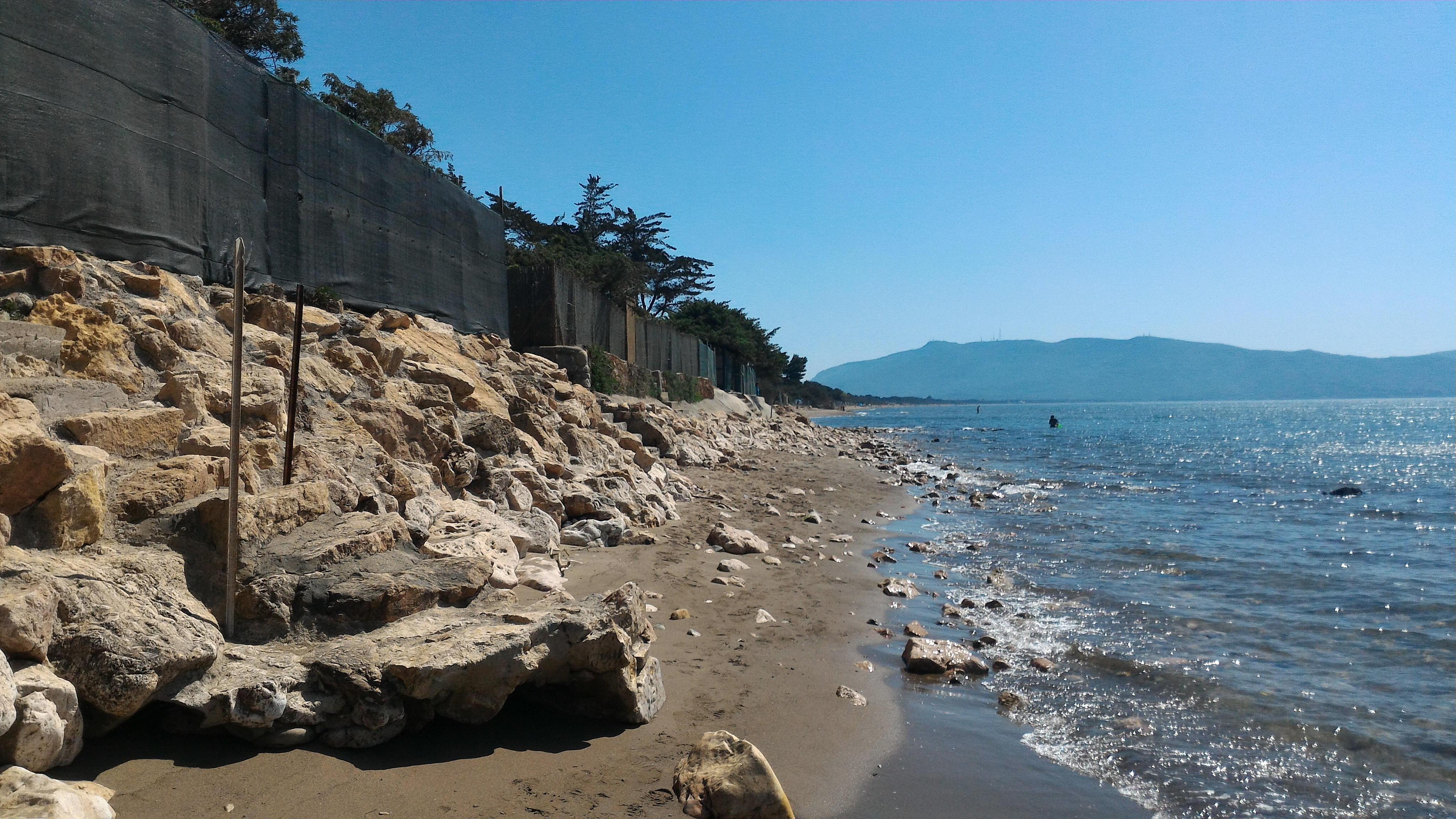 Un tratto della spiaggia della Giannella (Foto d'archivio)