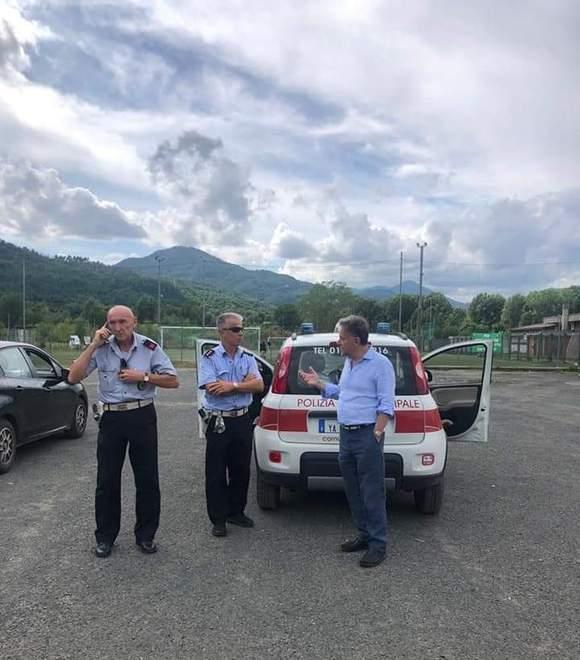 Sgombero al campo sportivo