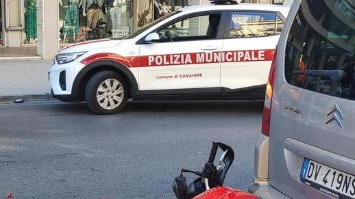 Restano ricoverati i due motociclisti feriti in viale Colombo