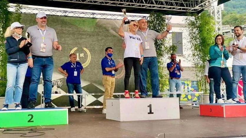 Vergamini e Fabrizi su Ferrari vincono il trofeo Valtellina Classic