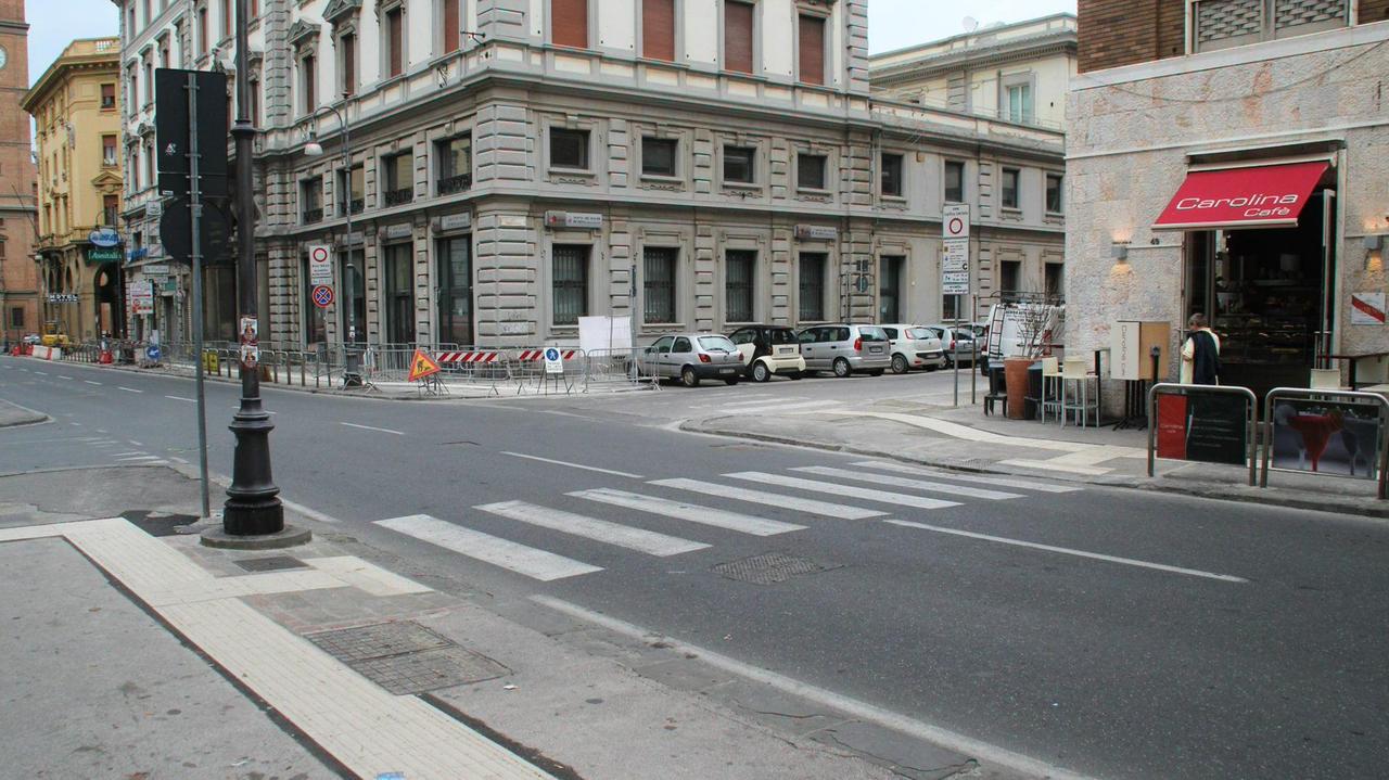 Uno scorcio di via Cairoli