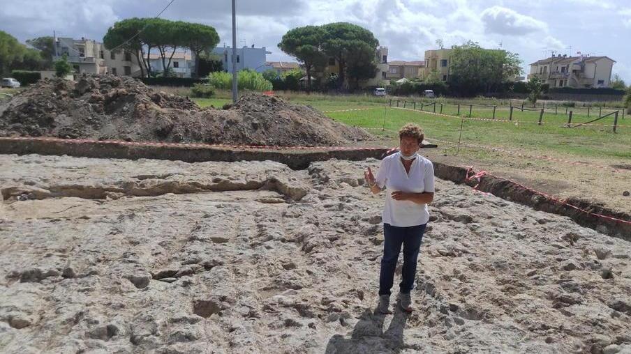 Alle spalle dell’antico porto di Vada ecco un quartiere etrusco-romano