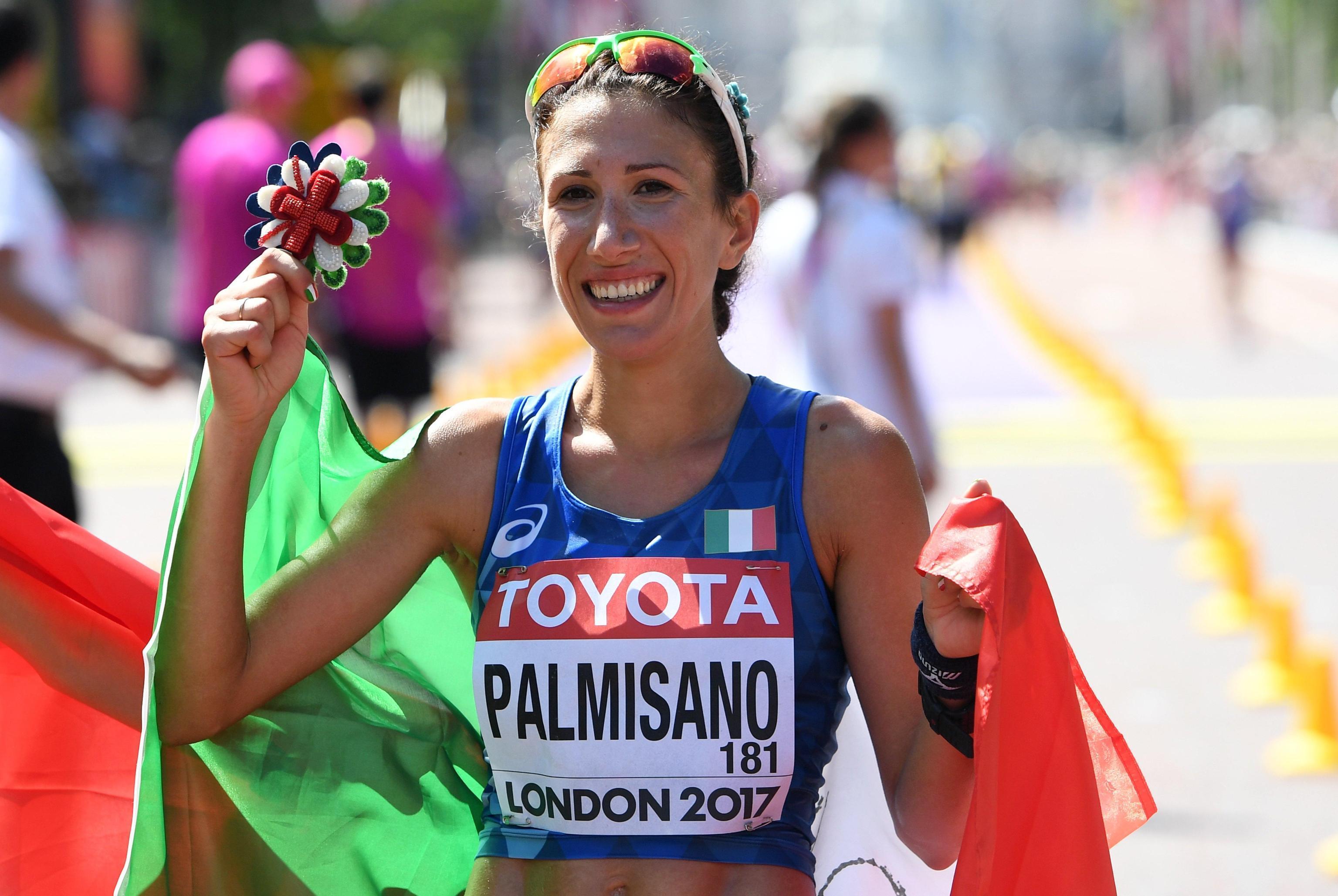 Antonella Palmisano oro olimpico nella marcia 20 chilometri