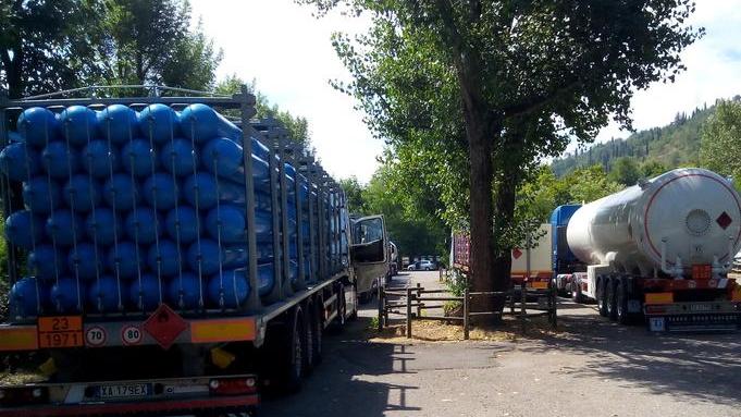 Manutenzione alla rete del gas arrivano i carri bombolai