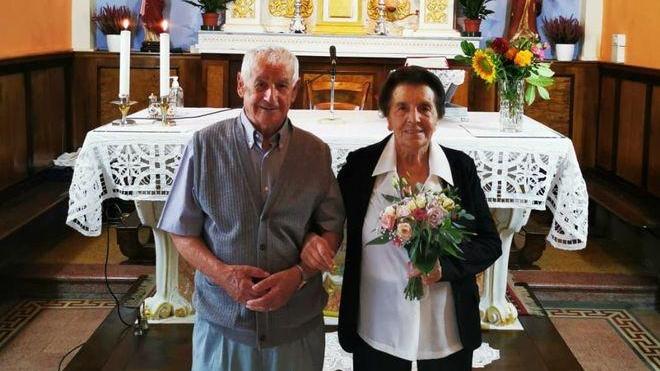 Bernardo e Lina: 65 anni insieme a Camatta