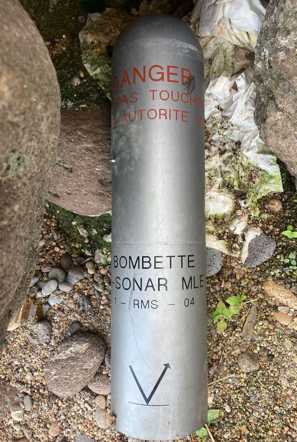 Brilla l’ordigno, riapre la spiaggia della Vignaccia