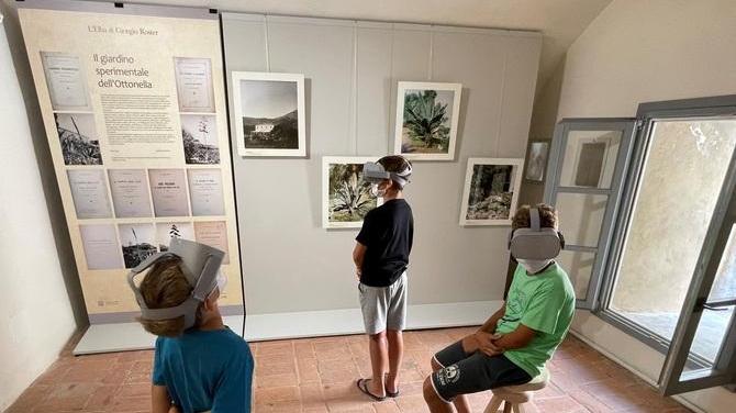 Le installazioni multimediali realizzate per l’allestimento della mostra a Forte inglese