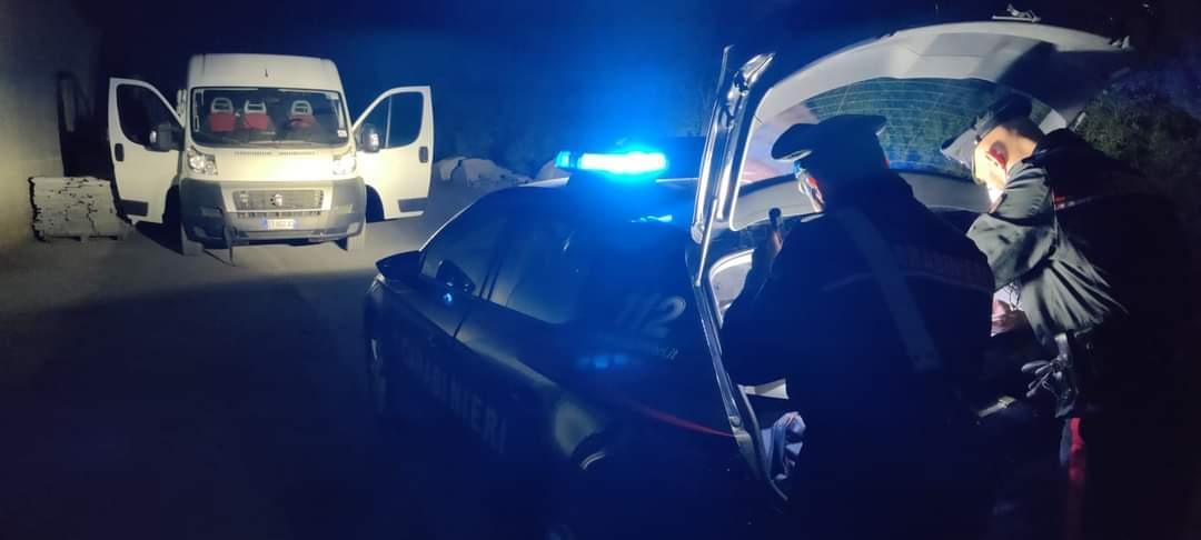 I carabinieri in azione nella zona industriale di Scarlino